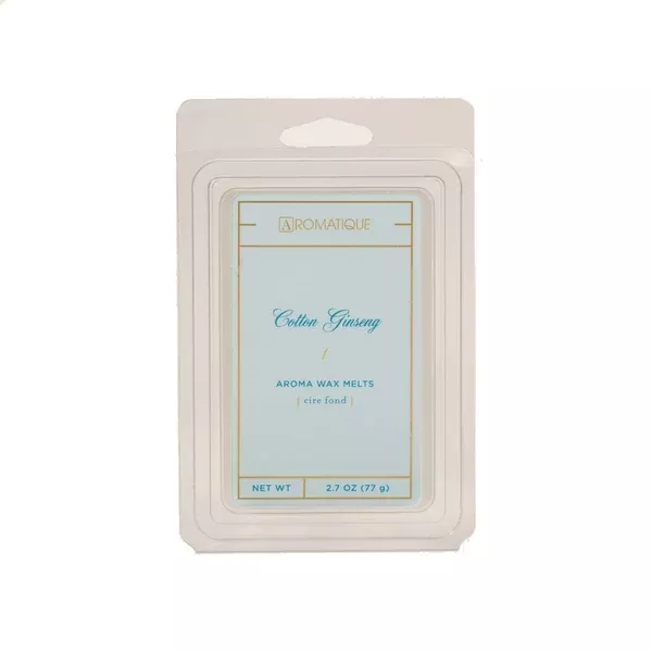 AROMATIQUE COTTON GINSENG AROMA WAX MELTS TRAY