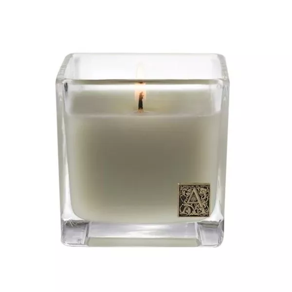 AROMATIQUE FRESH HYDRANGEA GLASS CUBE CANDLE