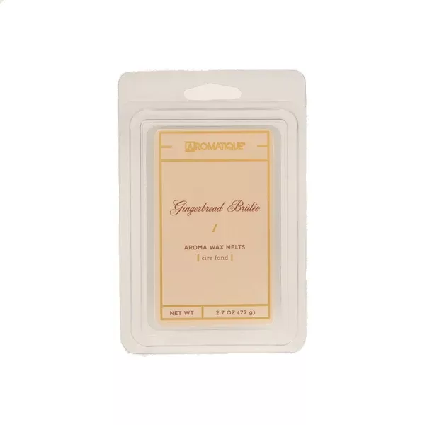 AROMATIQUE GINGERBREAD BRULEE AROMA WAX MELTS TRAY