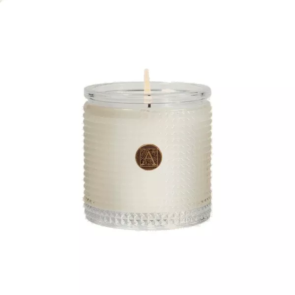 AROMATIQUE GINGERBREAD BRULEE TEXTURED CANDLE