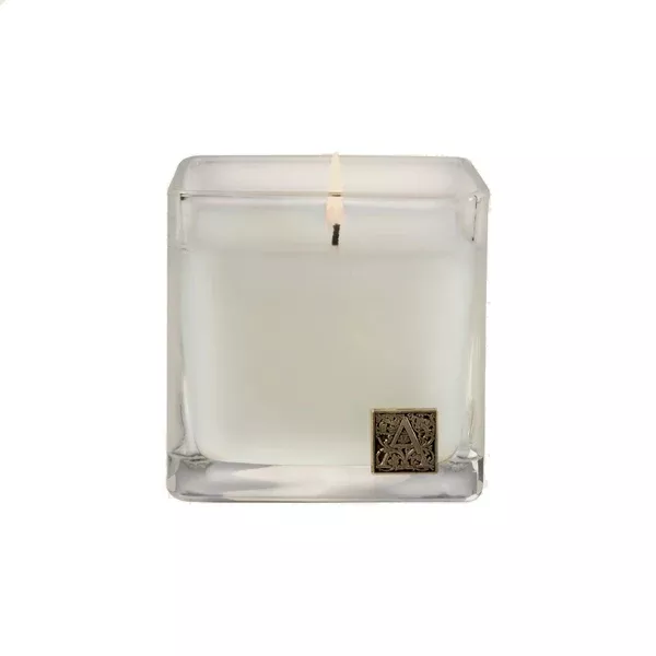 AROMATIQUE THE SMELL OF SPRING GLASS CUBE CANDLE
