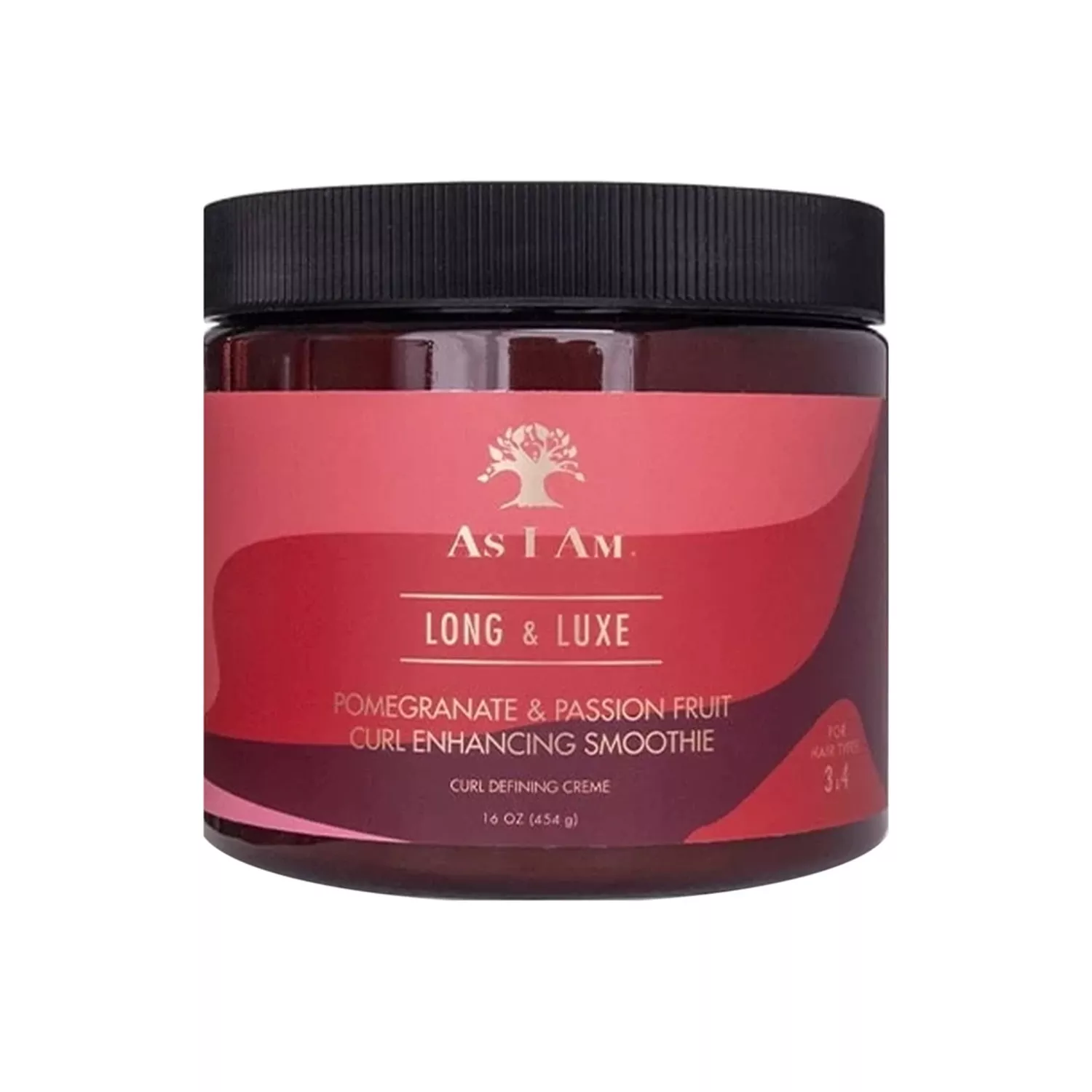 As I Am Long & Luxe Pomegranate & Passion Fruit Curl Enhancing Smoothie 16oz/ 454g