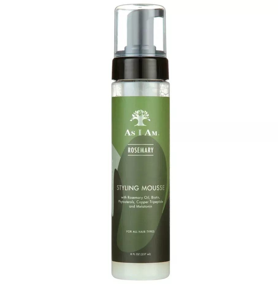 As I Am Rosemary Styling Mousse (8oz)