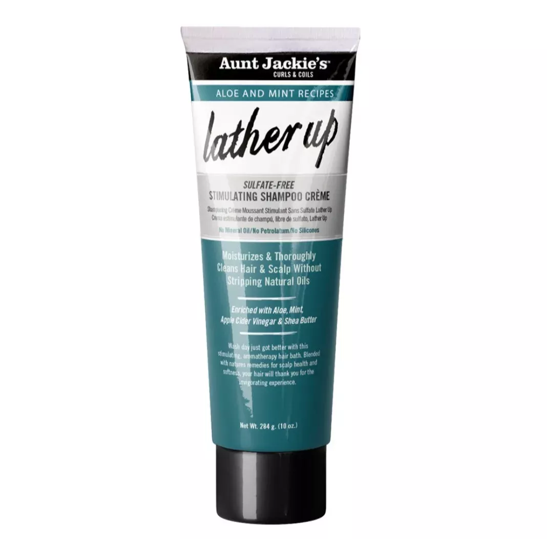 Aunt Jackie's Aloe & Mint Recipes Lather Up Stimulating Shampoo Creme