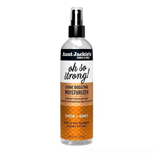 Aunt Jackie's Biotin + Honey Oh So Strong Shine Boosting Moisturizer 12oz/ 354ml