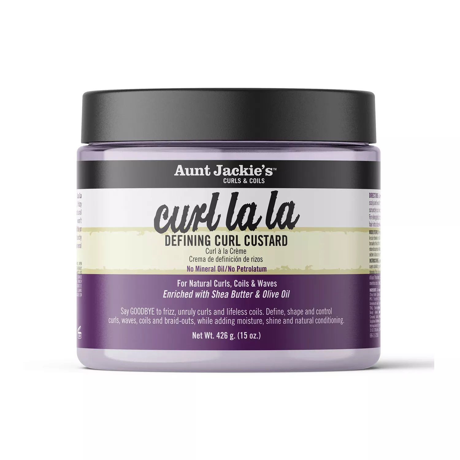 Aunt Jackie's Curl La La Defining Curl Custard 18oz