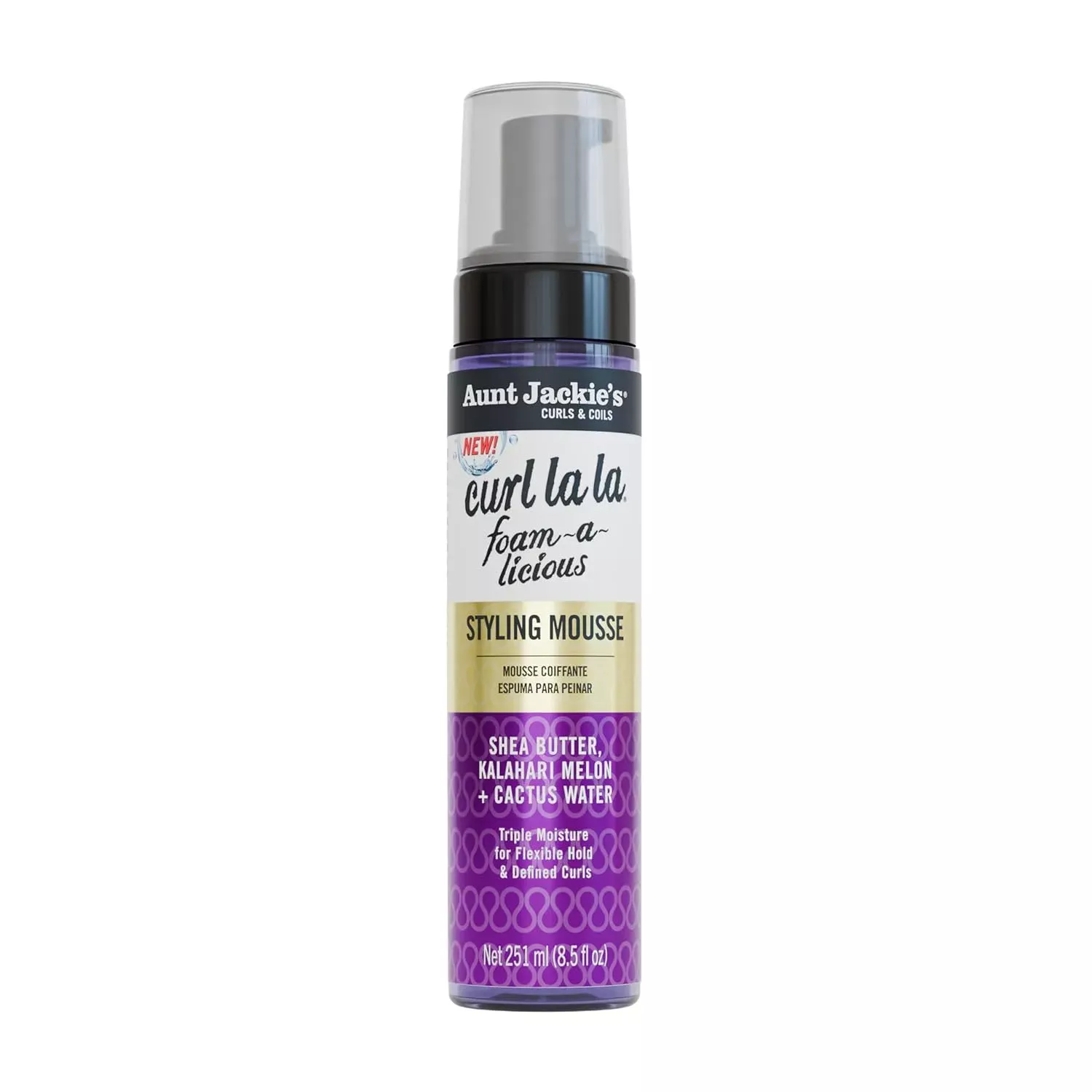 Aunt Jackie’s Curl La La Styling Mousse (8.5oz)