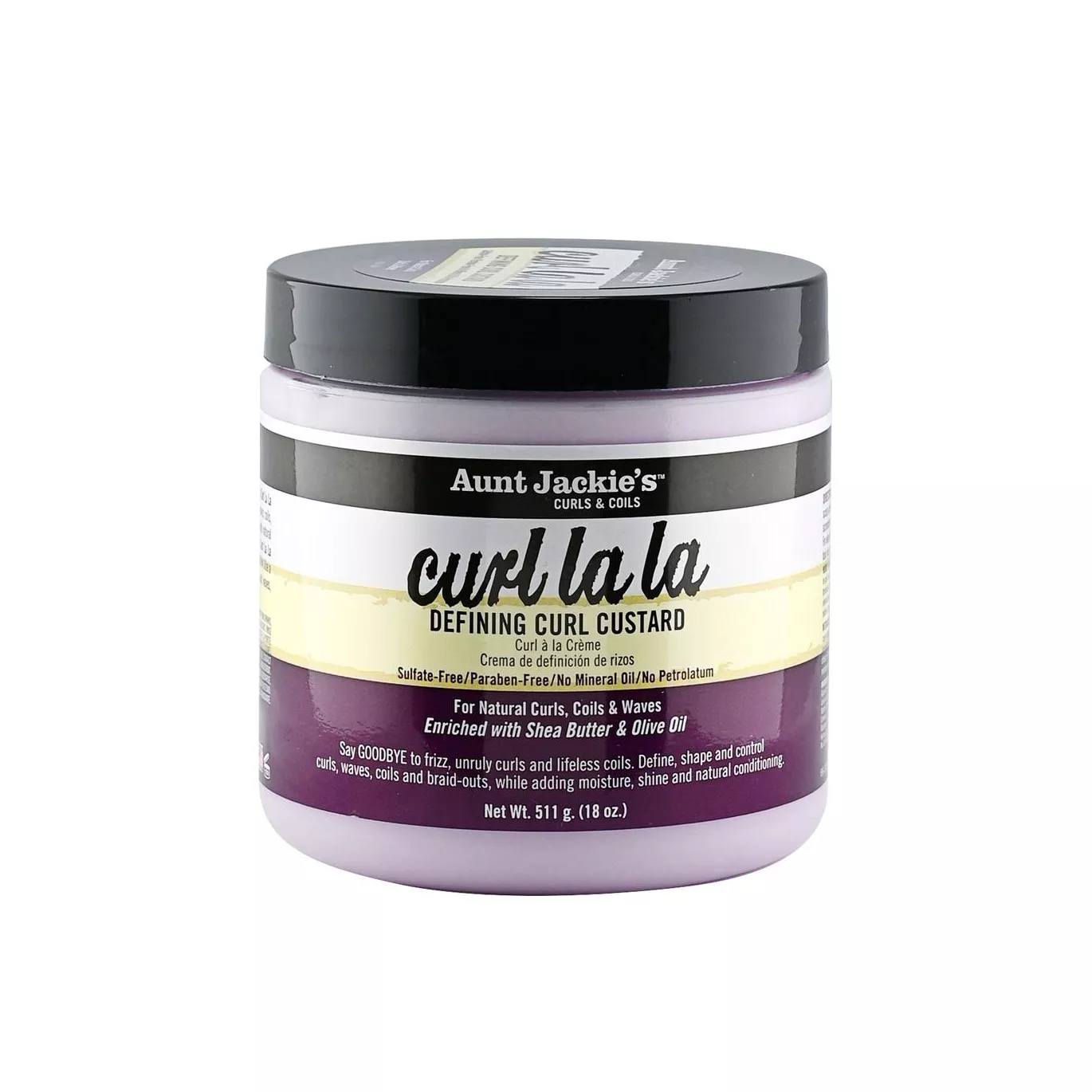 AUNT JACKIE'S CURL LALA - DEFINING CURL CUSTARD 15oz