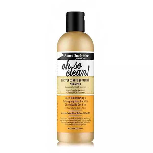 Aunt Jackie's Curls & Coils Oh So Clean! Moisturizing & Softening Shampoo 12oz