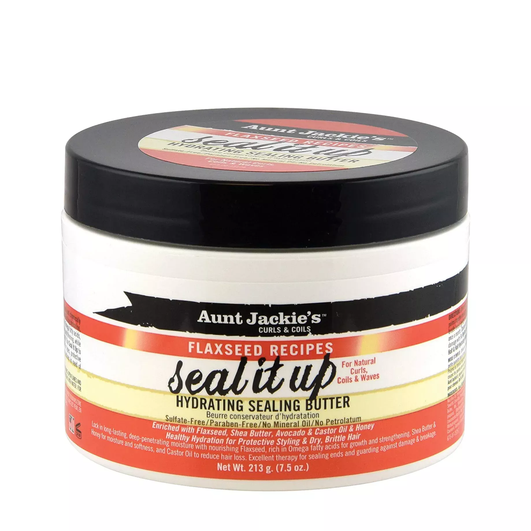Aunt Jackie's Flaxseed Recipes Hydrating Sealing Butter