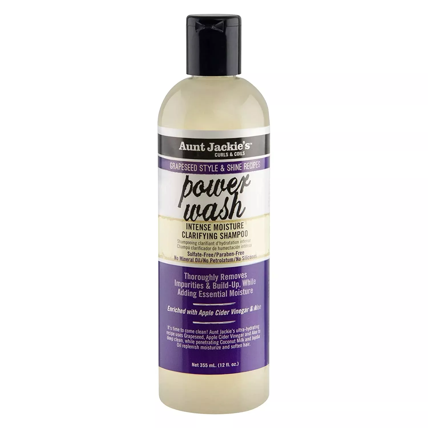 Aunt Jackie's Grapeseed Power Wash Shampoo