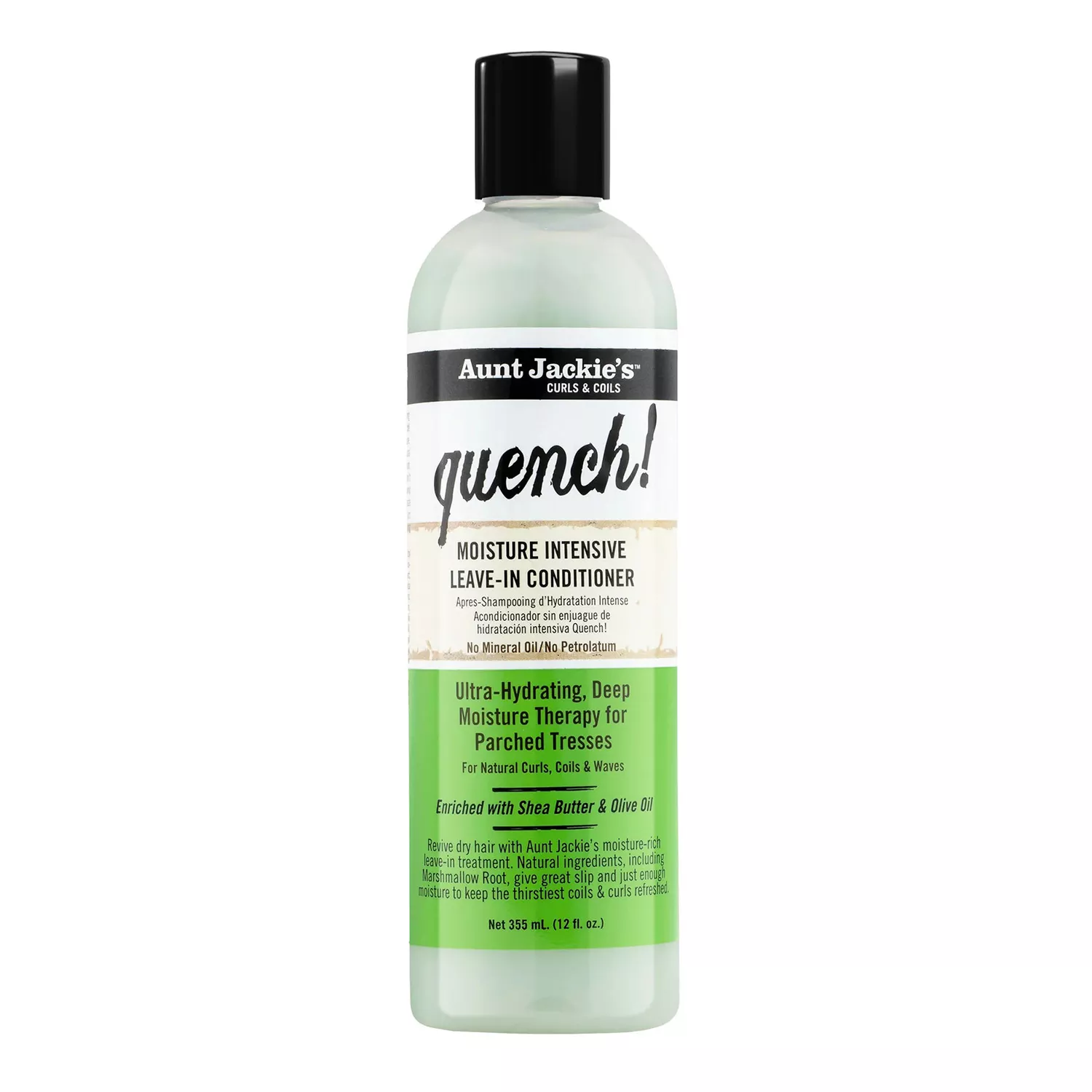 Aunt Jackie's Quench Moisture Intensive Leave-In Conditioner 12oz/ 354ml