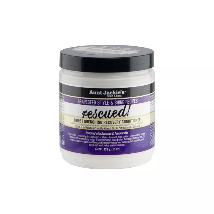 AUNT JACKIE'S RESCUED!THIRST QUENCHING RECOVERY CONDITIONER 15oz