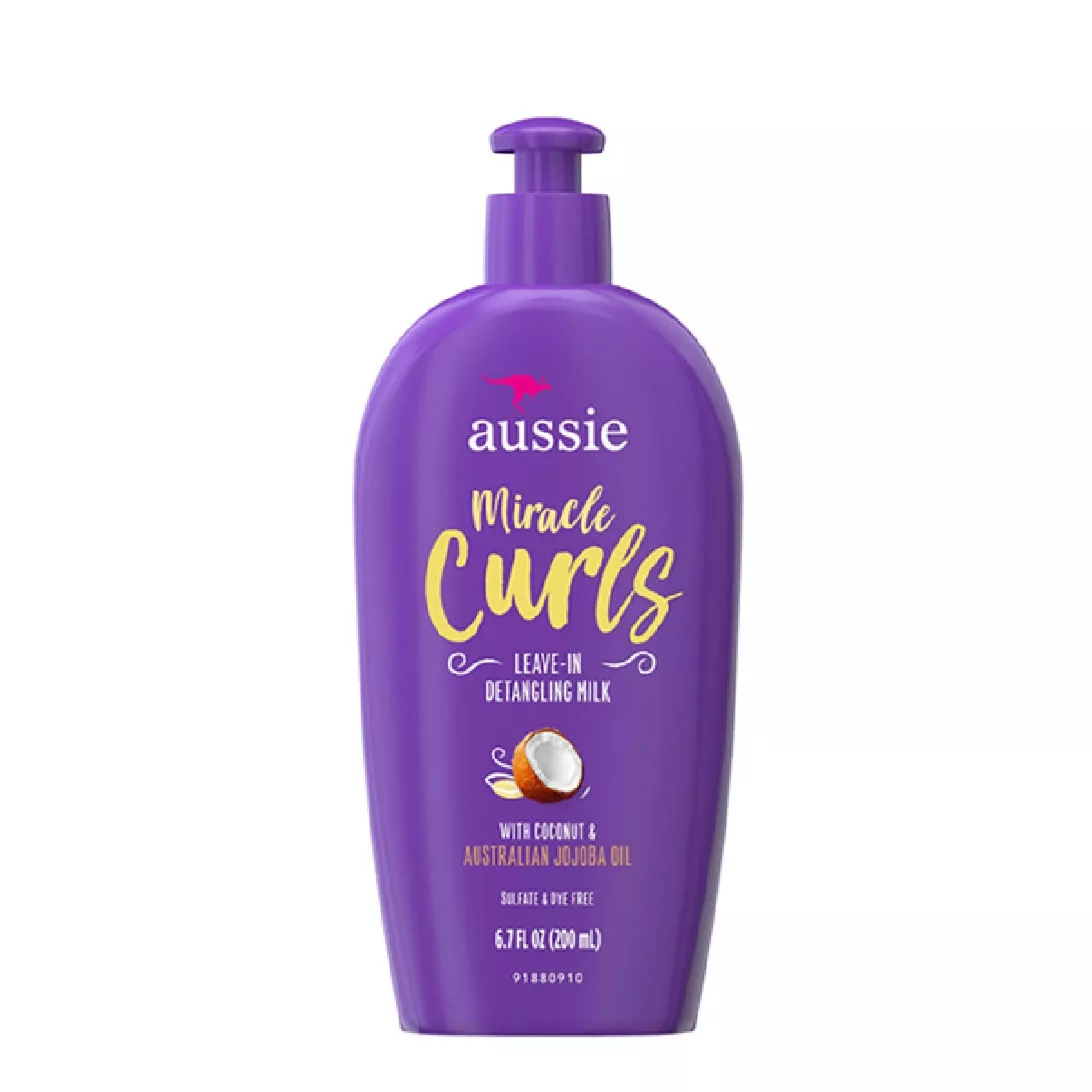 Aussie Miracle Curls Leave-In Detangling Milk (6.7 oz)