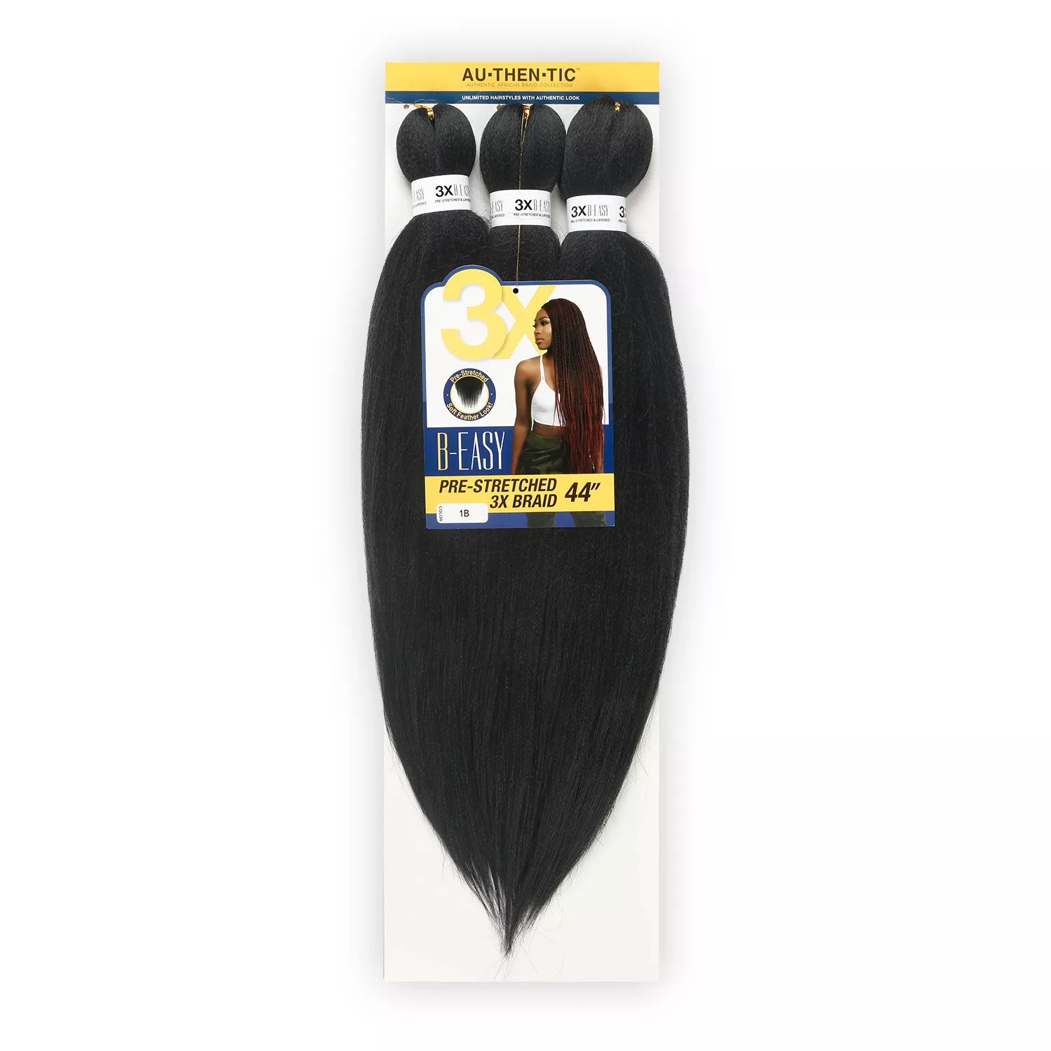 Authentic 3X B-Easy Pre Stretched Braid 44" (EZ Braid)