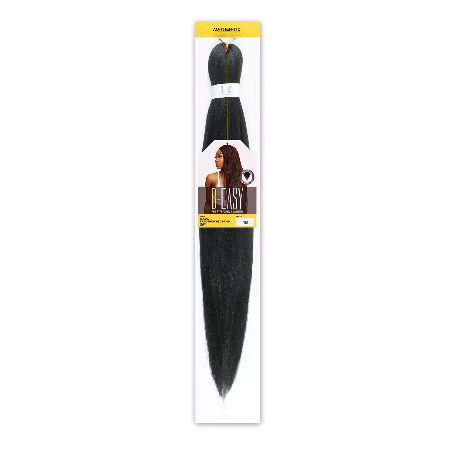 Authentic B-Easy Pre Stretched Braid 26" (EZ Braid)
