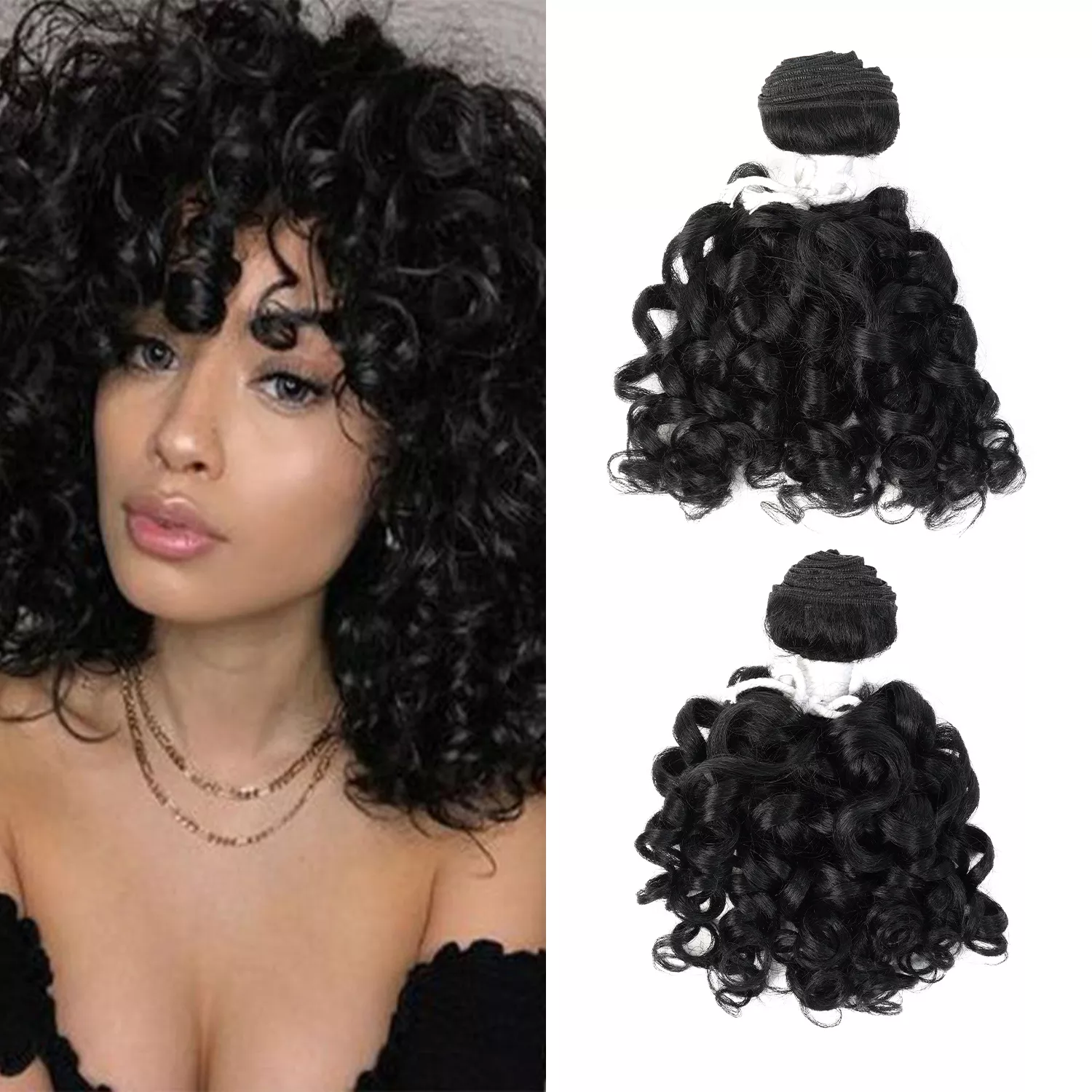 Awesome Hair Weave S/HW Leomie 14" (2Pcs)