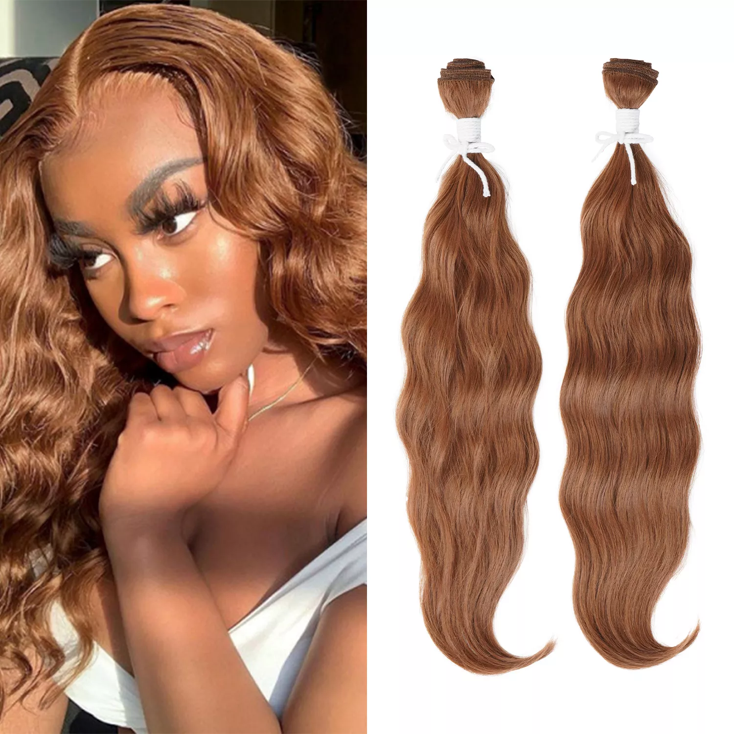 Awesome Hair Weave S/HW Nature Wave 18" (2Pcs)