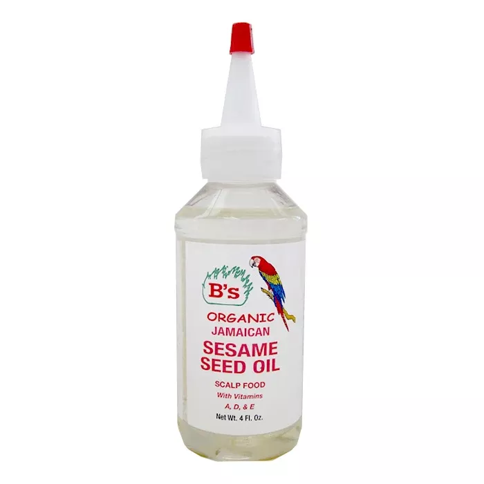 B's Organic Jamaican Sesame Seed Oil 4 oz