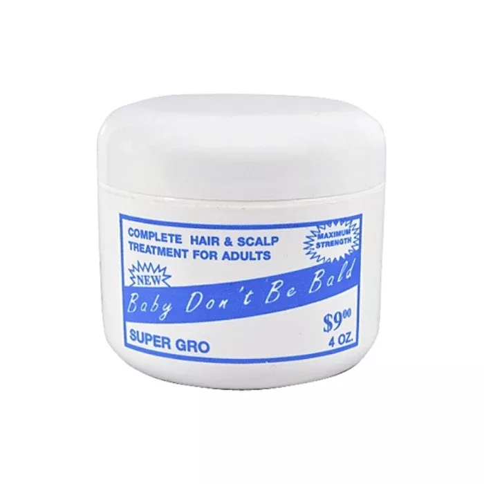 Baby Don't Be Bald SUPER GRO 4 oz / 8 oz
