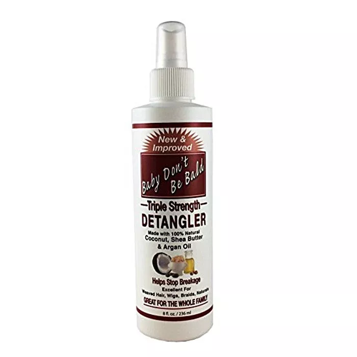 Baby Don't Be Bald Triple Strength Detangler Spray - 8oz