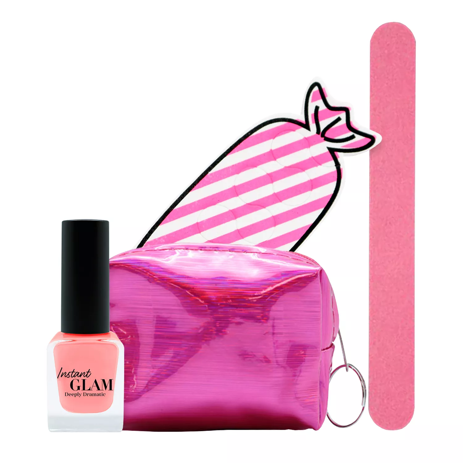 Baby Shower It's a Girl Nail Gift 12 Sets