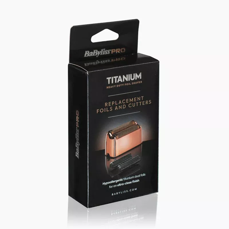 BaByliss PRO Titanium Heavy Duty Foil Shaver-Rose Gold