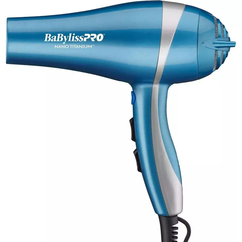 BaBylissPRO Nano Titanium Hair Dryer – Blue – 2000W