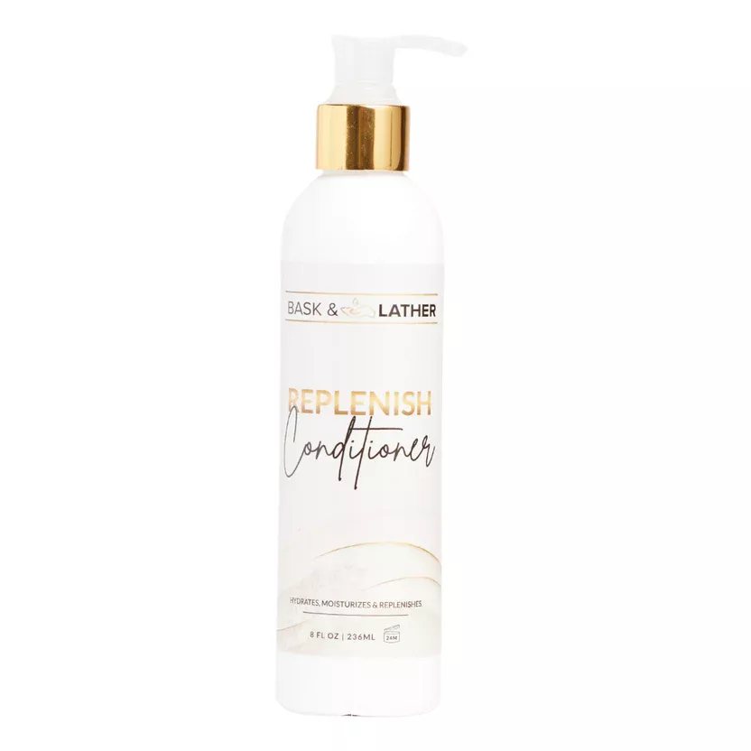 BASK & LATHER REPLENISH CONDITIONER 8oz