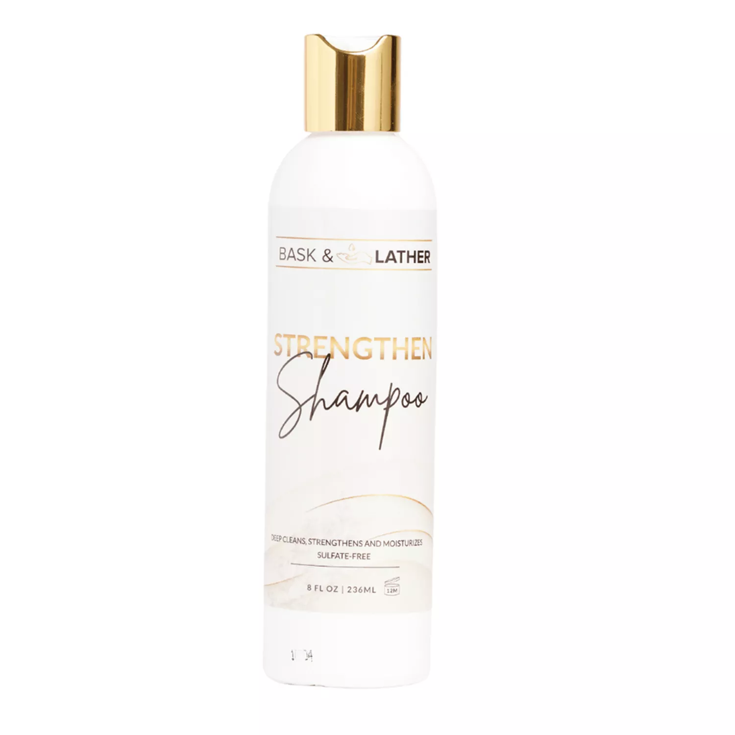 Bask & Lather Strengthen Shampoo 8oz/ 236ml