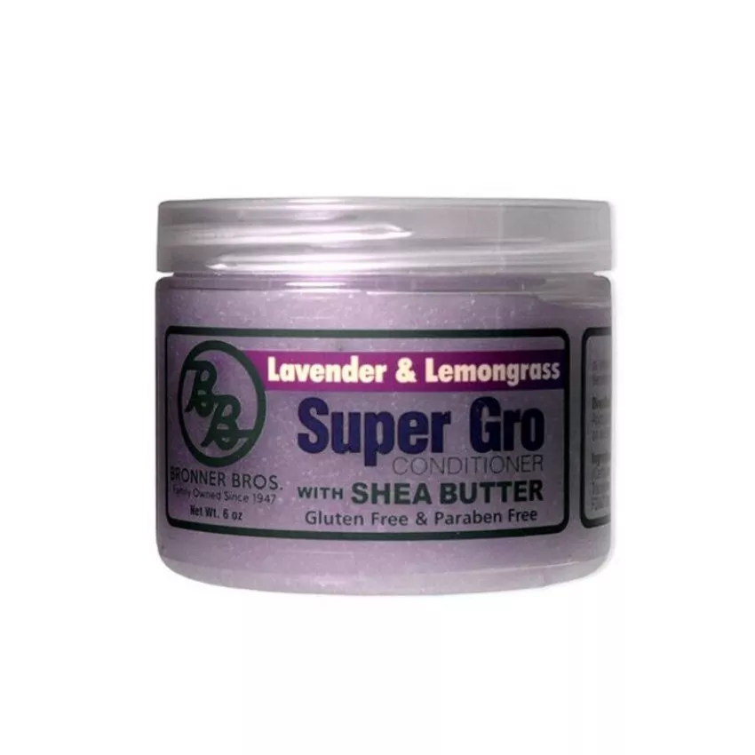 BB SUPER GRO CONDITIONER WITH SHEA BUTTER - LAVENDER & LEMONGRASS 6oz