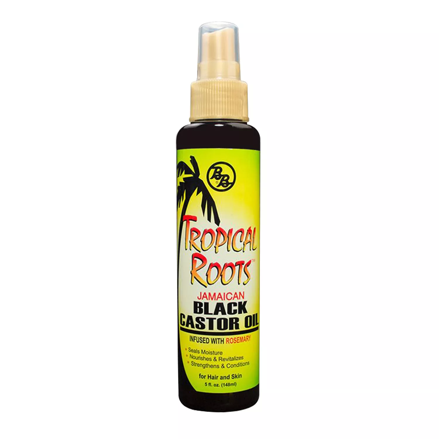 BB Tropical Roots Jamaican Black Castor Oil 5oz/ 148ml