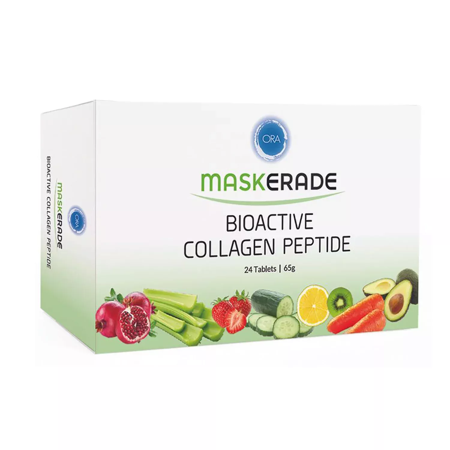 Beauty Ora Maskerade Collagen Peptide 24 Tablets