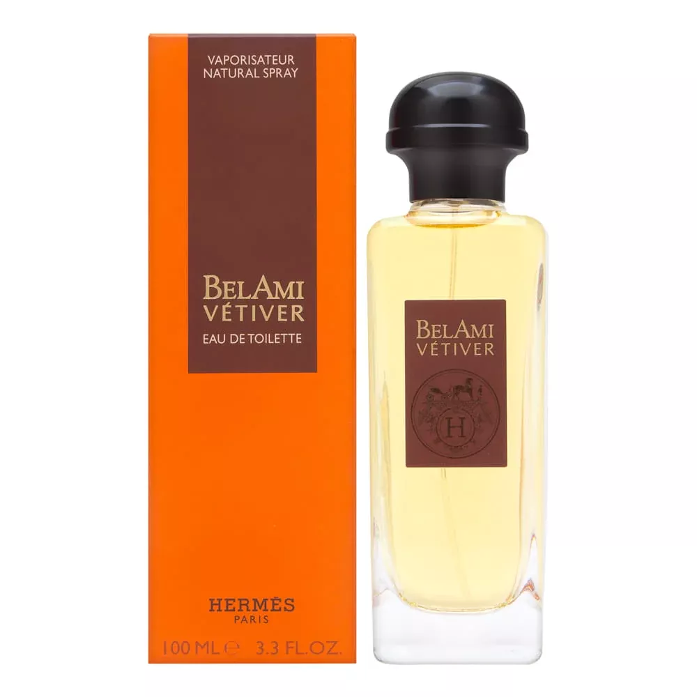 Bel Ami Vetiver by Hermes for Men 3.3 oz Eau de Toilette Spray