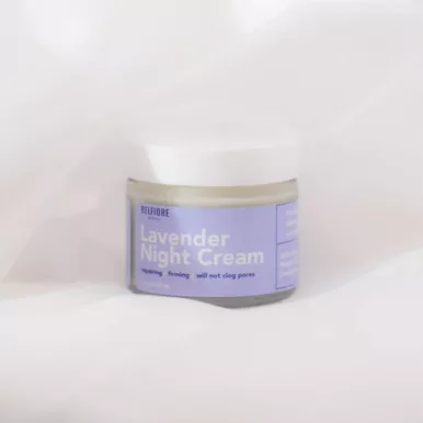 Belfiore Herbal Lavender Night Cream - 2 oz