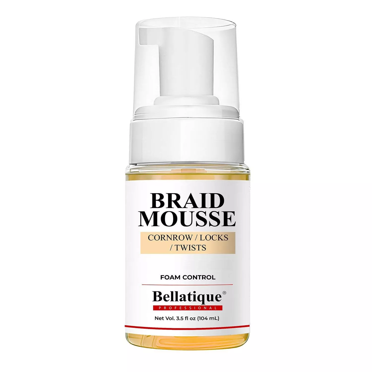 Bellatique Braid Mousse Cornrow Locks Twists Foam Control 3.5oz/ 104ml