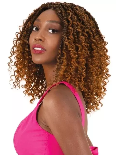 Beshe Pre-Stretched 3X BOHEMIAN PASSION TWIST Crochet Braid 12″ (C.PSNBH312)
