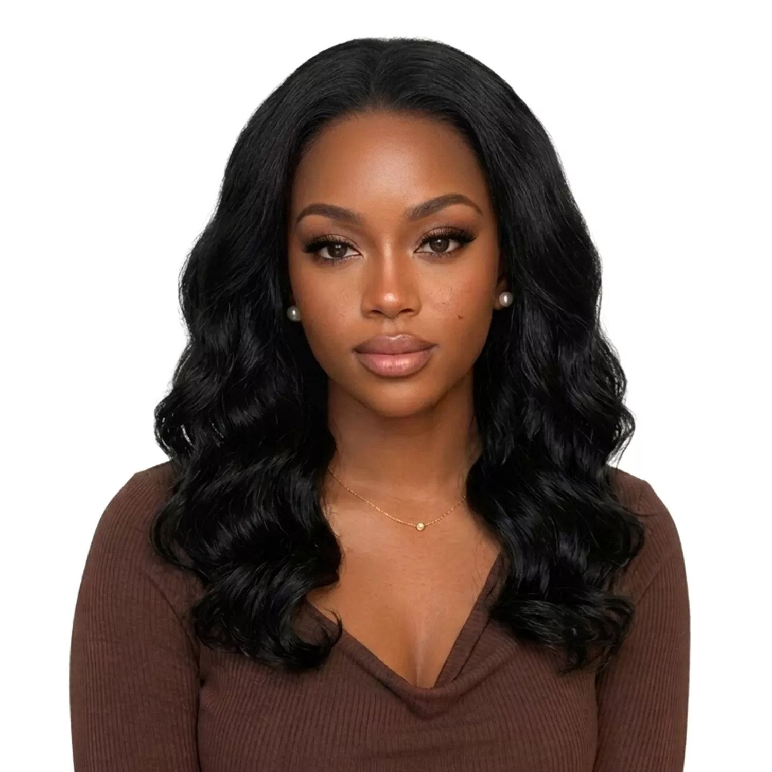 Bewigg Human Remy Hair Half Wig Deep Body Curl 22"