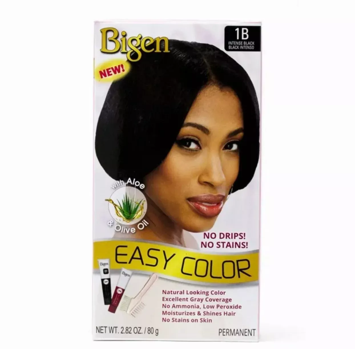 BIGEN Easy Hair Color Permanent ( Intense Black)