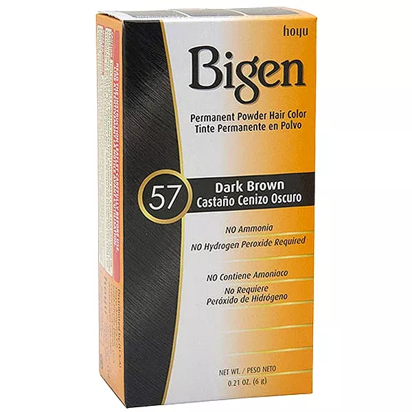 Bigen Powder Hair Color 57 Dark Brown