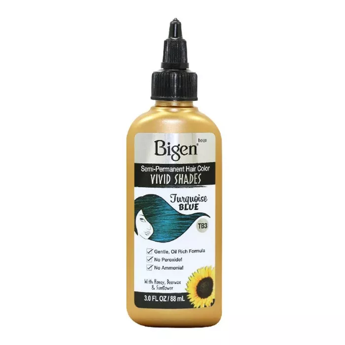 Bigen Semi-Permanent Hair Color Vivid Shades 3 oz