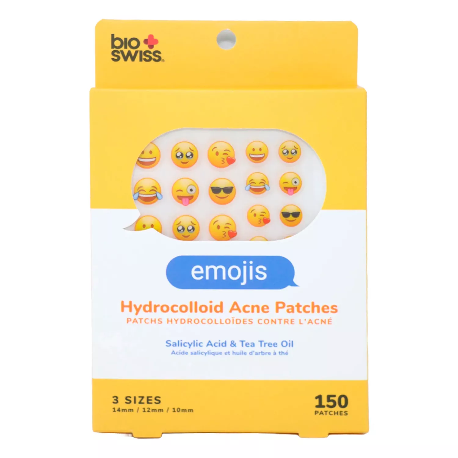 Bio Swiss Emojis Hydrocolloid Acne Patch 150pcs (Emojis)