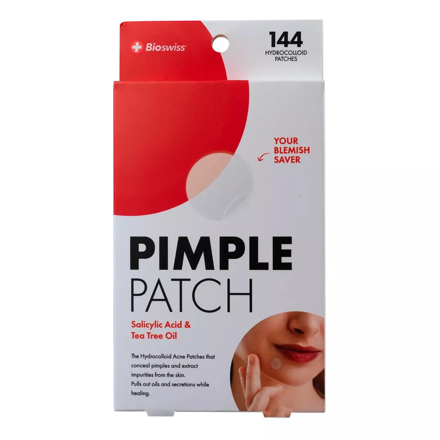 Bio Swiss Solicylic Acid & Tea Tree Oil Pimple Patch 144pcs