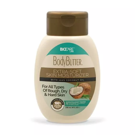BIOCARE BODYBUTTER EXTRA SOFT SKIN MOISTURIZER WITH 100% COCONUT OIL