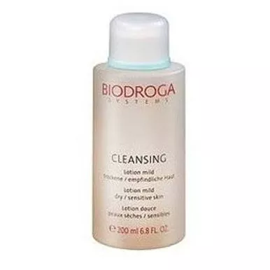 Biodroga Cleansing Lotion Mild for Dry/Sensitive Skin - 6.8 oz