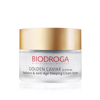 Biodroga Golden Caviar Radiance And Anti-Age Sleeping Cream Serum - 50 ml