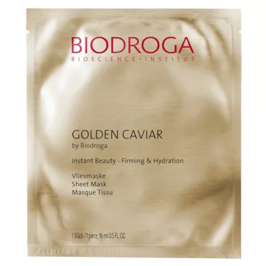 Biodroga Golden Caviar Sheet Mask- 10 pcs