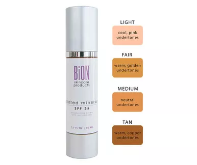 BiON Tinted Mineral SPF 35- 1.7 oz