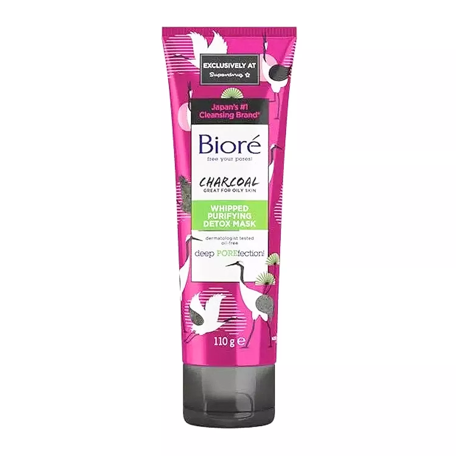 Biore Charcoal Whipped Purifying Mask 3.9oz/ 110g