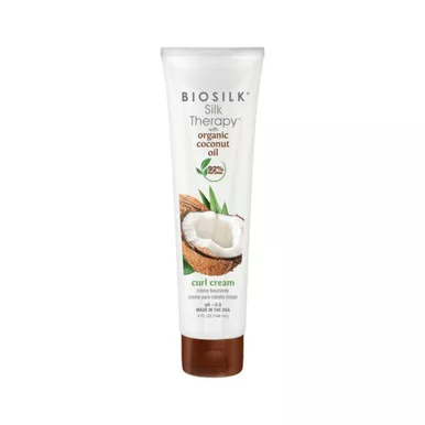 BioSilk Silk Therapy Coconut Curl Cream - 5 oz